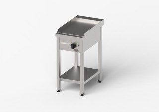 Płyta grillowa elektryczna, gładka, Gredil, 400x700x850 mm, P 4.0 kW, U 400 V