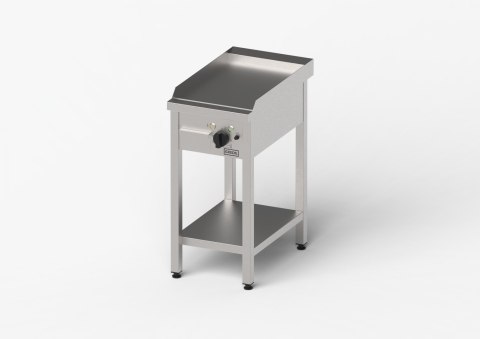 Płyta grillowa elektryczna, gładka, Gredil, 400x700x850 mm, P 4.0 kW, U 400 V