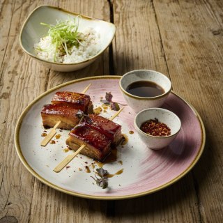 Spodek do filiżanki do espresso Stonecast Petal Pink, 118mm Churchill