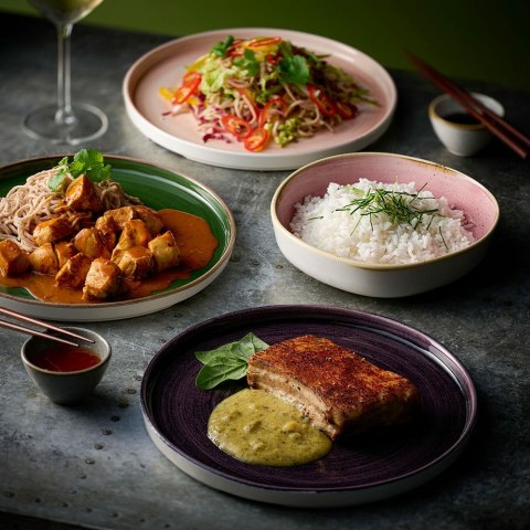 Talerz płytki z rantem Stonecast Sorrel Green, 260mm Churchill