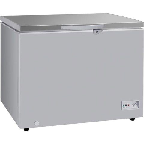 Zamrażarka skrzyniowa z pokrywą ze stali nierdzewnej, Gredil, V 230 l