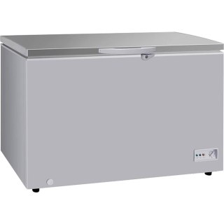 Zamrażarka skrzyniowa z pokrywą ze stali nierdzewnej, Gredil, V 282 l