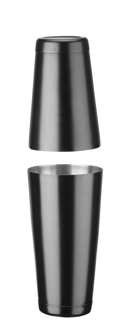 Zestaw barmański w tubie, BarUp, czarny, ⌀120x(H)320mm Bar Up