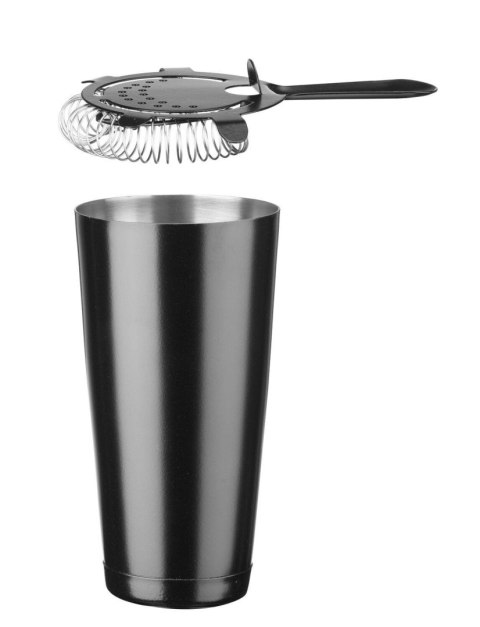 Zestaw barmański w tubie, BarUp, czarny, ⌀120x(H)320mm Bar Up