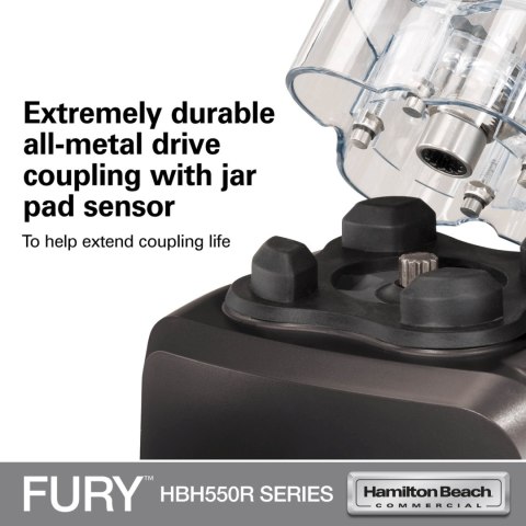 Blender barmański HBH550R-CE Fury® 1.8l 880W, Hamilton Beach Commercial Hamilton Beach Commercial