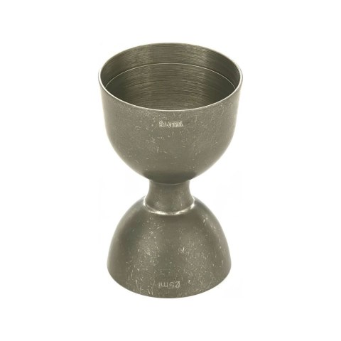 Miarka barmańska Bell z prostą krawędzią, vintage, BarFly, 25/50ml BarFly