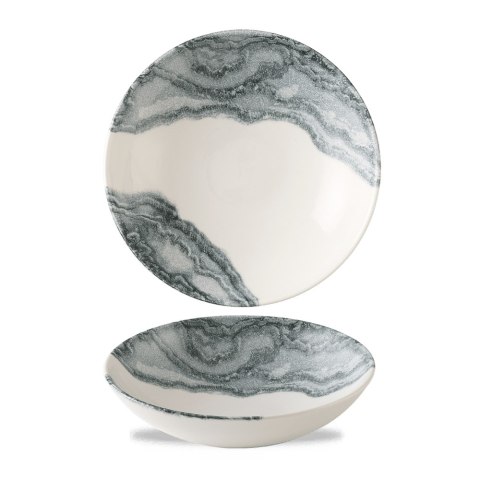 Miska coupe Tide Black, 180mm Churchill