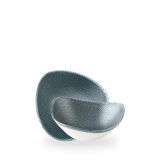 Miska trójkątna Astro Metallic Blue, 190mm Churchill