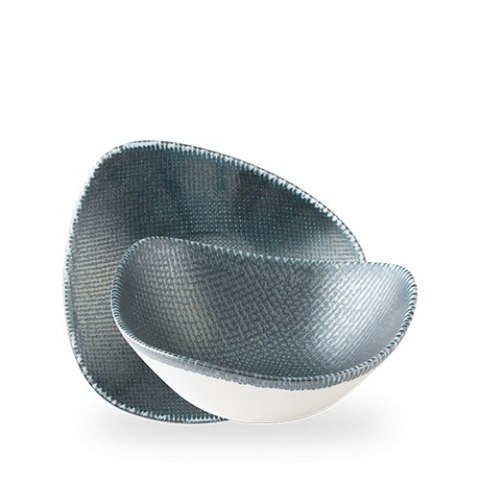 Miska trójkątna Astro Metallic Blue, 240mm Churchill