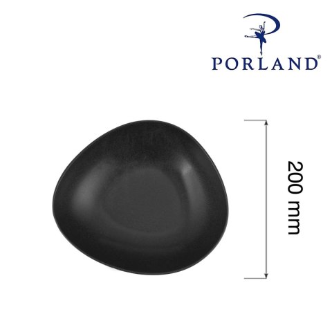 Miska trójkątna Coal, 200mm Porland