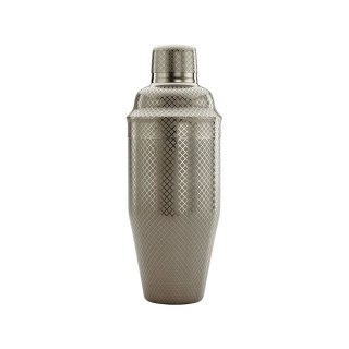 Shaker barmański 3-częściowy w stylu japońskim Diamond Lettice, czarny, BarFly, 700ml BarFly
