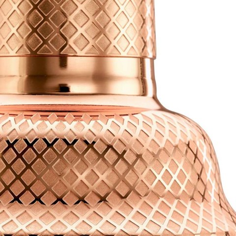 Shaker barmański 3-częściowy w stylu japońskim Diamond Lettice, miedź, BarFly 700ml BarFly