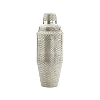 Shaker barmański 3-częściowy w stylu japońskim Diamond Lettice, stal nierdzewna, BarFly, 700ml BarFly