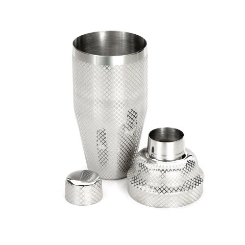 Shaker barmański 3-częściowy w stylu japońskim Diamond Lettice, stal nierdzewna, BarFly, 700ml BarFly