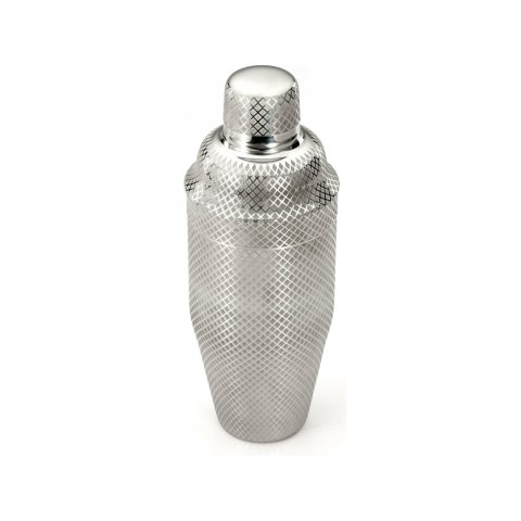 Shaker barmański 3-częściowy w stylu japońskim Diamond Lettice, stal nierdzewna, BarFly, 700ml BarFly