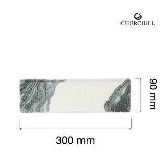 Taca porcelanowa Tide Black, 300x90mm Churchill