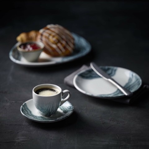 Taca porcelanowa Tide Black, 300x90mm Churchill