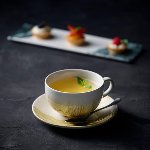 Taca porcelanowa Tide Black, 300x90mm Churchill