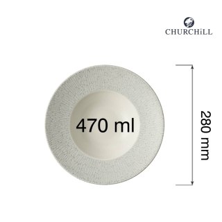 Talerz do pasty Delta Grey, 280mm Churchill