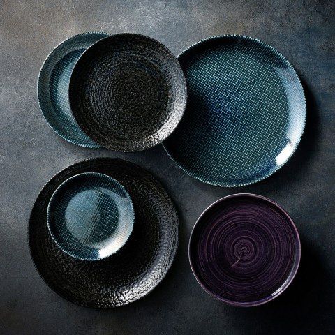 Talerz płytki Astro Metallic Blue, 170mm Churchill