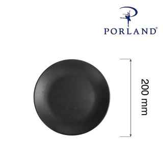 Talerz płytki Coal, 200mm Porland