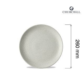 Talerz płytki Delta Grey, 260mm Churchill
