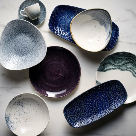 Talerz płytki Tide Black, 220mm Churchill