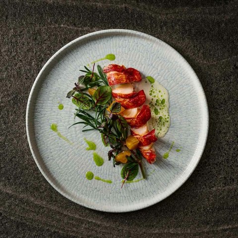 Talerz płytki z rantem Delta Grey, 260mm Churchill