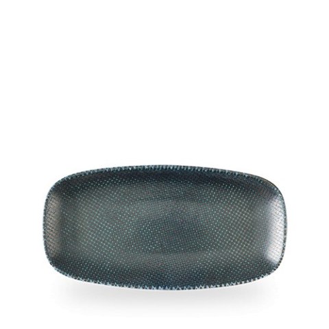 Talerz prostokątny Astro Metallic Blue, 300x150mm Churchill