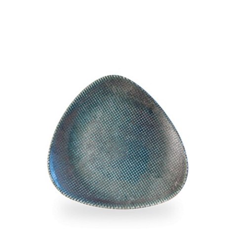 Talerz trójkątny Astro Metallic Blue, 230mm Churchill