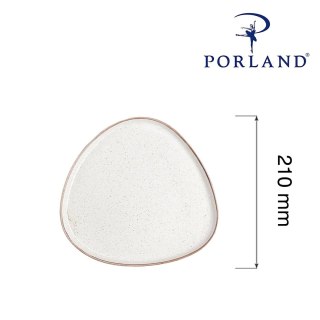 Talerz trójkątny Sand, 210mm Porland