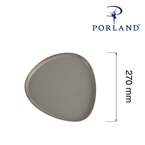 Talerz trójkątny Stone, 270mm Porland