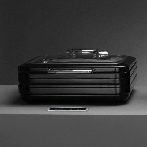Podgrzewacz indukcyjny ze szklaną pokrywą De Luxe Black, GN 2/3 Fine Dine