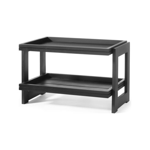Stojak 2-poziomowy Madeira Black, 574x323x(h)441mm Fine Dine