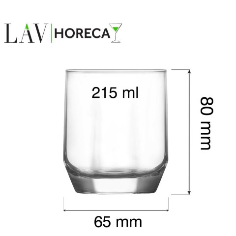 Szklanka Riga, 215ml, LAV LAV