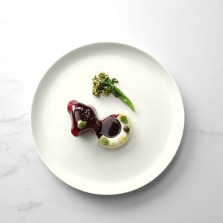 Talerz płytki bez rantu Pure, 200mm Fine Dine