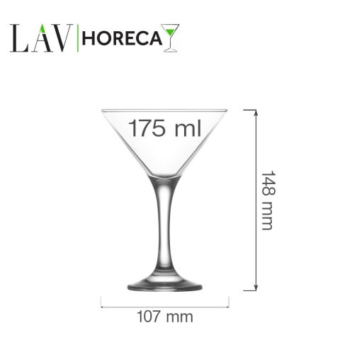 Kieliszek do martini Sofia 175 ml, LAV (dawniej LV-MIS586Z) LAV