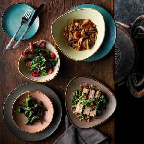 Misa coupe Stonecast Raw Teal, 180mm, 430ml Churchill