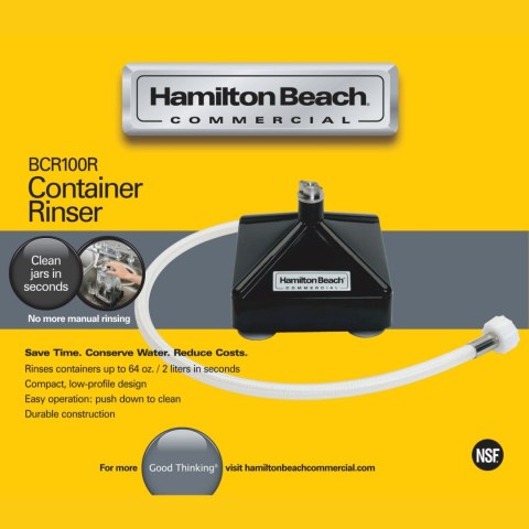 Myjka do dzbanków BCR100 160x160x133 mm, Hamilton Beach Commercial Hamilton Beach Commercial