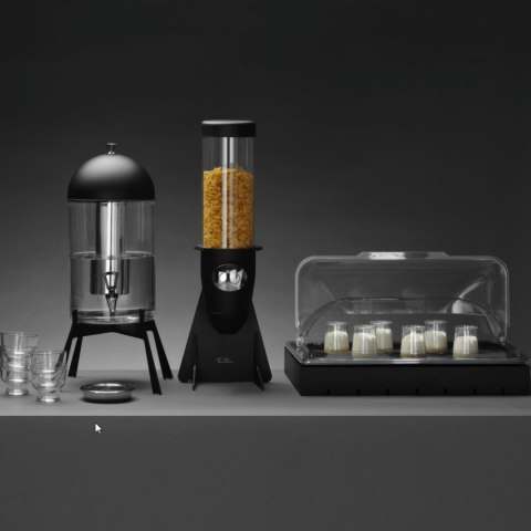 Pokrywa roll-top z poliwęglanu GN 1/1, 535x330x(h)135mm Fine Dine