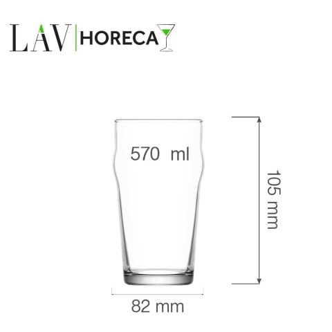 Szklanka do piwa Berlin 570 ml, LAV (dawniej LV-NON371XZ) LAV