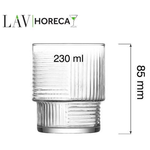 Szklanka niska Istanbul, 230ml, LAV (dawniej LV-HLN346Z) LAV