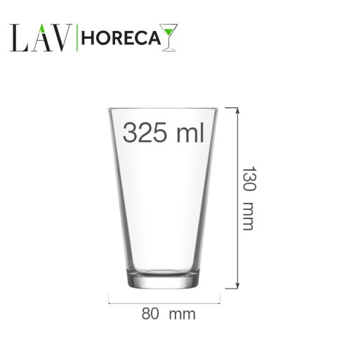 Szklanka wysoka Helsinki 325 ml, LAV (dawniej LV-HER25Z) LAV