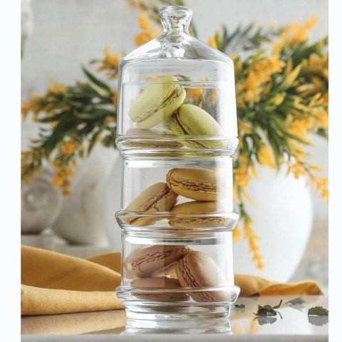 Szklany pojemnik z pokrywką Brighton, 285ml, LAV (dawniej LV-BERRYS1) LAV