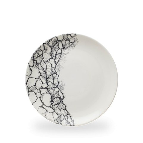 Talerz coupe Kintsugi Accents Quartz Black, 260mm Churchill