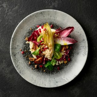 Talerz coupe Studio Prints Fusion Black, 260mm Churchill