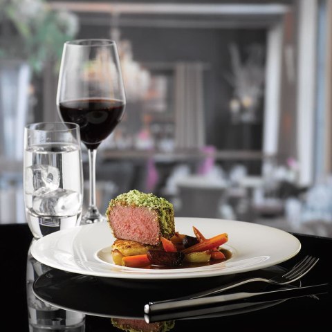 Talerz płytki okrągły z szerokim rantem Alc Ambience 280 mm 279 mm Churchill