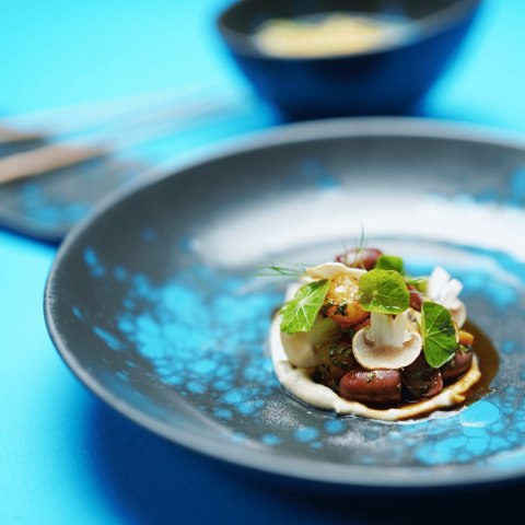 Talerz prezentacyjny Flora 240x270 mm Fine Dine