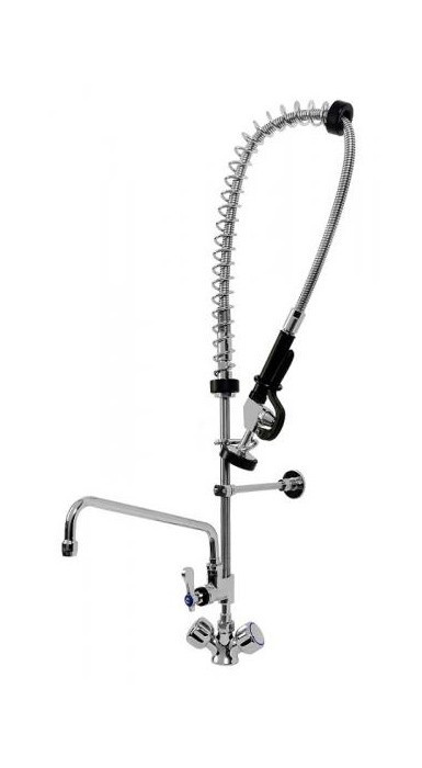 Bateria gastronomiczna ze spryskiwaczem GASTRO 1 - BD Koncept Bateria gastronomiczna ze spryskiwaczem GASTRO 1 - BD Koncept