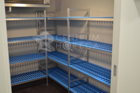 Regał magazynowy 4 półki 320x40x175cm, HACCAP, aluminiowy- Alushelf